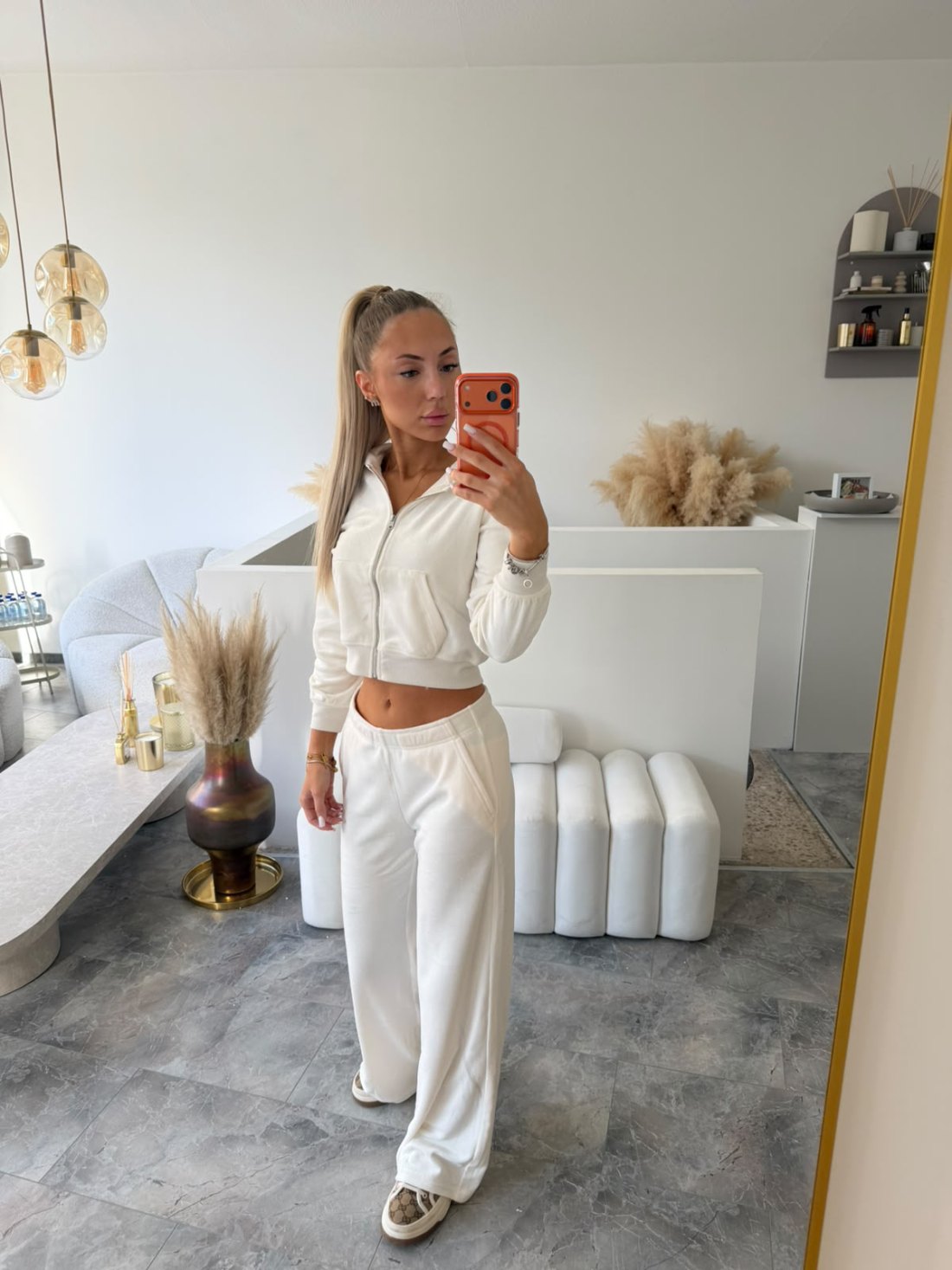 Christina im Studio